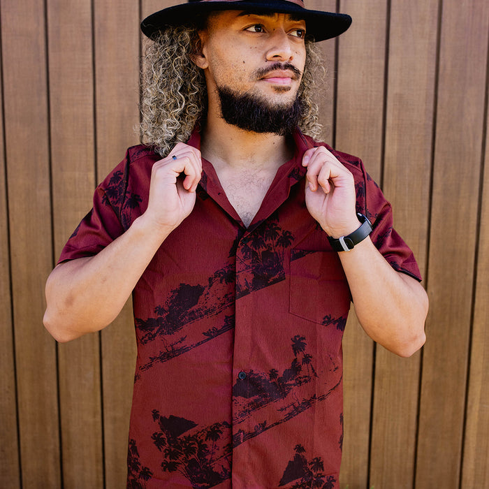 Whēki Island Mens Shirt