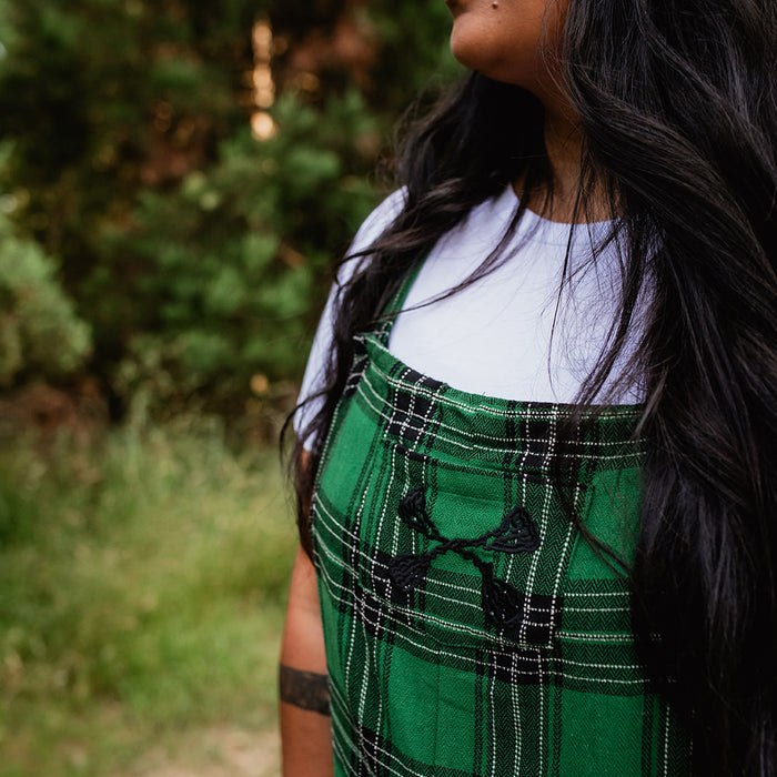 Tartan Overalls - Emerald