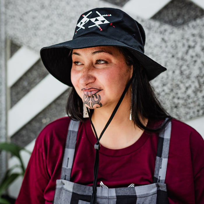 Rangitāmiro Cotton Bucket Hat