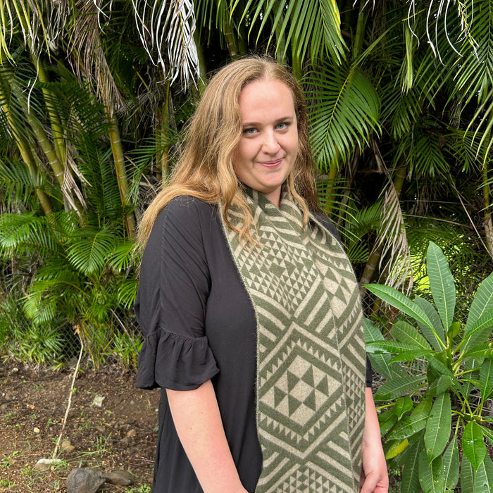Maori Motivated Kameta by Aotearoa Fashion Designer Adrienne Whitewood