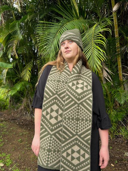 Maori Motivated Kakahu by Rotorua Fashion Designer Adrienne Whitewood