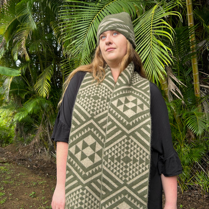 Maori Motivated Kakahu by Rotorua Fashion Designer Adrienne Whitewood