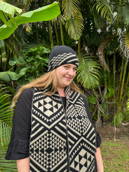 Ataahua Maori Inspired kakahu by Aotearoa Fashion Designer Adrienne Whitewood