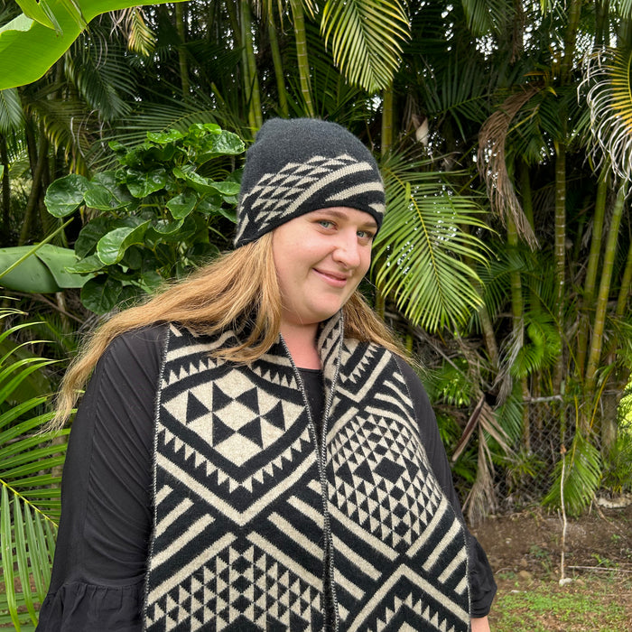 Patere Knitwear by Maori Fashion Designer Adrienne Whitewood