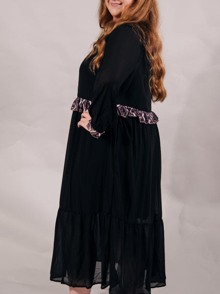 Aronui Frill Panekoti - Black
