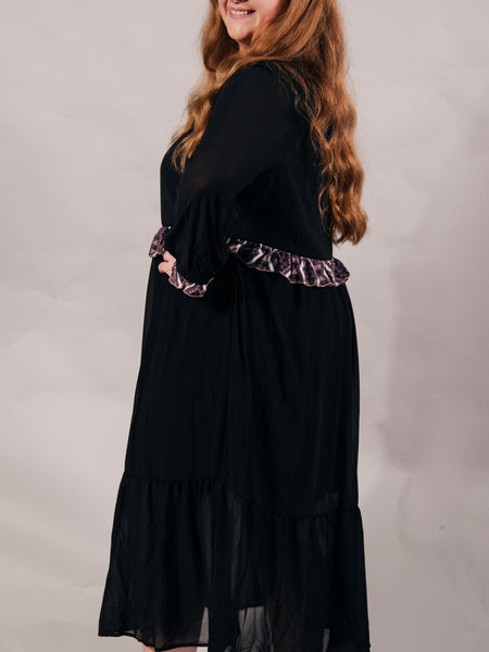 Aronui Frill Panekoti - Black