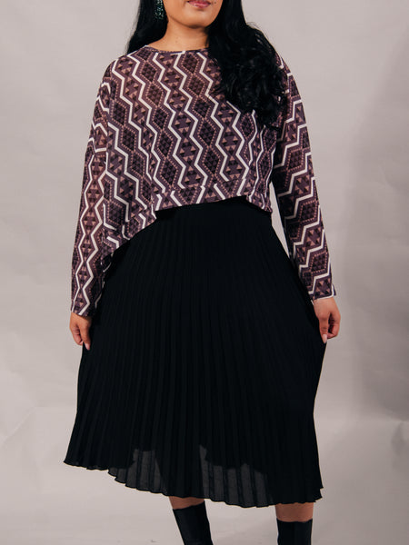 Aronui Crop Top - Blush